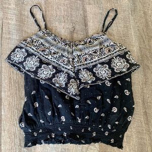 Boho paisley tank top